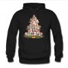 Owl Christmas tree hoodie
