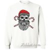 Santa skull Christmas sweatshirt