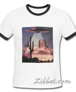 Space Ufo Ring T Shirt