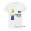 blue jeans white shirt homer simpson t shirt