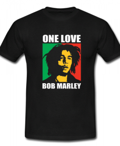 bob marley one love t shirt