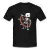 bone wheel skeleton tshirt