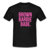 brown barbie babe shirt