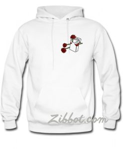 cigarette rose hoodie