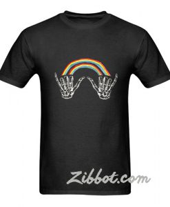 double shaka rainbow shirt