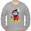 drop dead mickey mouse sweatshirt