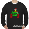 grinch drive jeep christmas sweatshirt