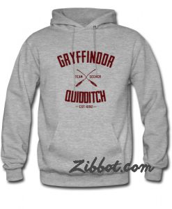 gryyindor quidditch hoodie