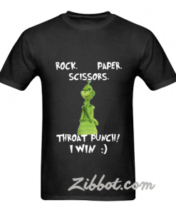 rock paper scissors t shirt