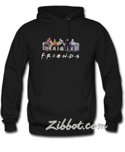 horror geeks friends hoodie