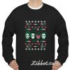 horror movie christmas sweatshirt