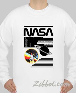 nasa rocket sweatshirt