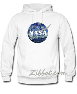 nasa starry night hoodie