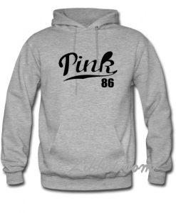 pink 86 hoodie