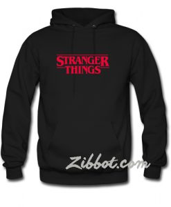 stranger things black hoodie