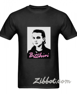 stranger things eleven bitchin t shirt