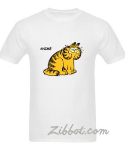 anime garfield t shirt