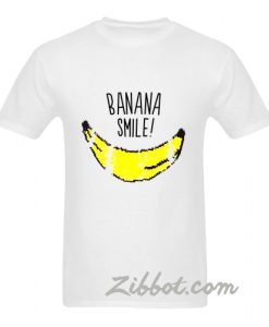 banana smile t shirt