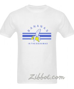 bananas in the bahamas tshirt