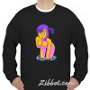 bulma anime girl sweatshirt