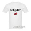 cherry pixel tshirt