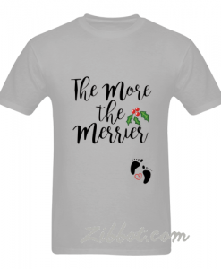 christmas pregnancy announcement t shirt