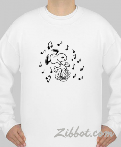 dancing snoopy sweatshirt