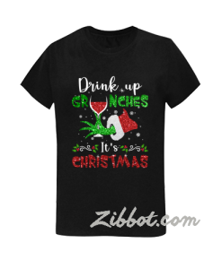 drink up it's christmas t shirt