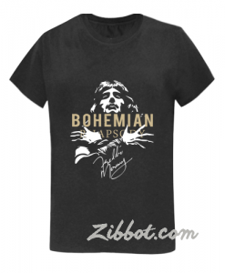 freddie mercury bohemian rhapsody t shirt