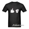 fuck you middle finger t shirt