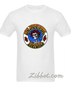 grateful dead skull rose t-shirt