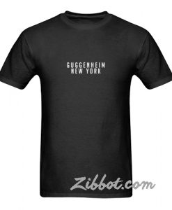 guggenheim new york t shirt