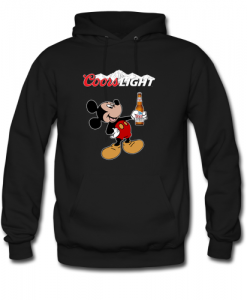 mickey mouse coors hoodie