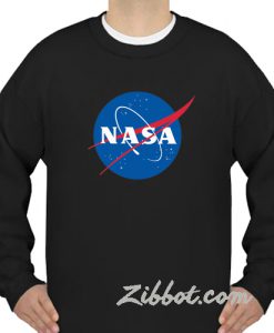 nasa logo sweatshirt