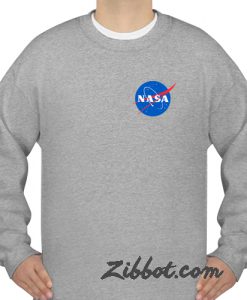 nasa logo sweatshirt