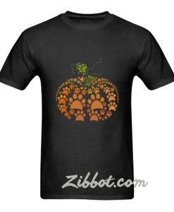 pumpkin dog halloween t shirt