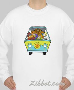 scooby doo mystery machine sweatshirt