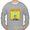 spongebob artists only squidward sweatshirt