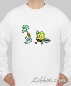 spongebob squidward sweatshirt