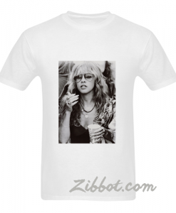 stevie nicks smoking young vintage t shirt