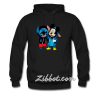 stitch and mickey mouse hoodie
