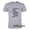 stranger things cast name t shirt