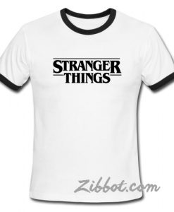 stranger things ringer t shirt