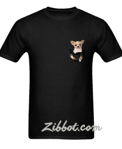 Chihuahua Tiny pocket T-shirt