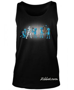 Mr Meeseeks And Stormtrooper tanktop