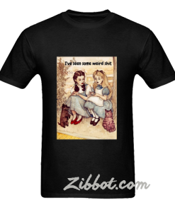 alice in wonderland dorothy wizard t shirt