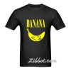 banana nirvana band parody t shirt