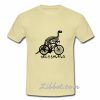 bicycle velo saurus t shirt