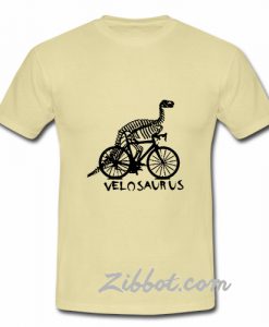 bicycle velo saurus t shirt