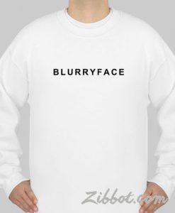 blurryface sweatshirt